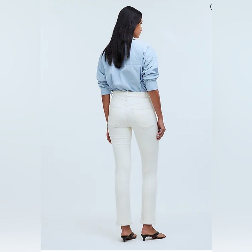 Madewell The Mid-Rise Perfect Vintage Jean in Vintage Canvas NWT - Picture 4 of 11